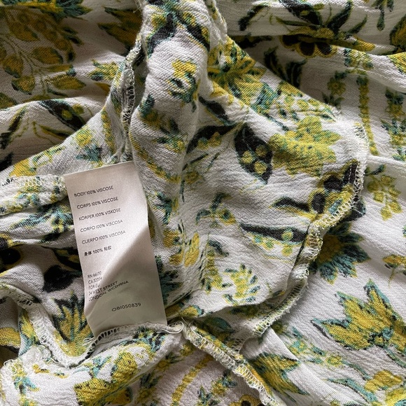 Free People floral dress- size L - Picture 6 of 9